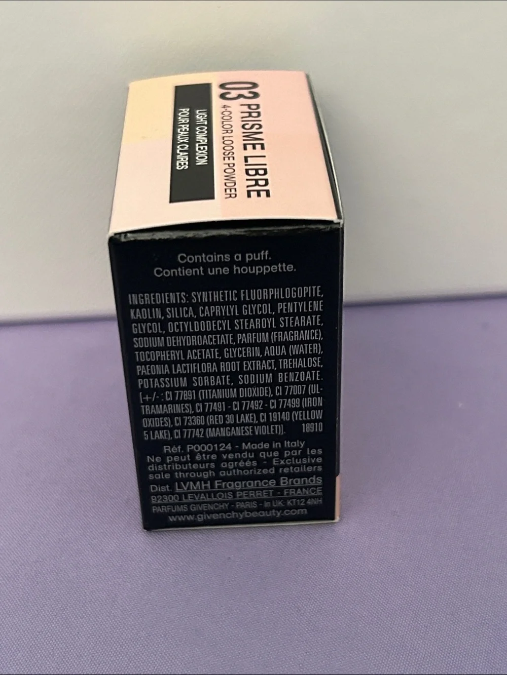 Givenchy Prisme Libre Finishing Powder - #03 Voile Rose Mini NIB